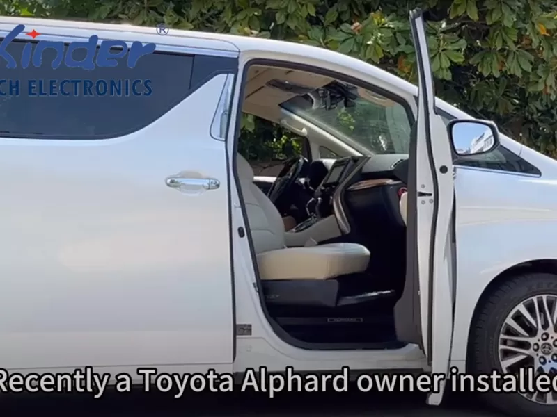 Toyota Alphard diubah suai kerusi pusing Xinder-Tech