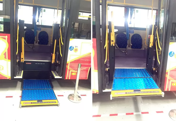 STEP-B-800 lif kerusi roda (separa automatik)
