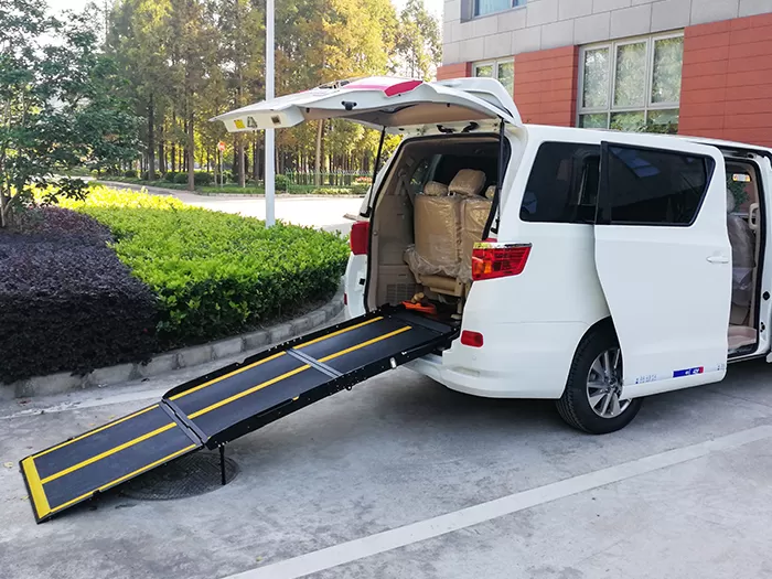 Prinsip kerja tanjakan kerusi roda Van